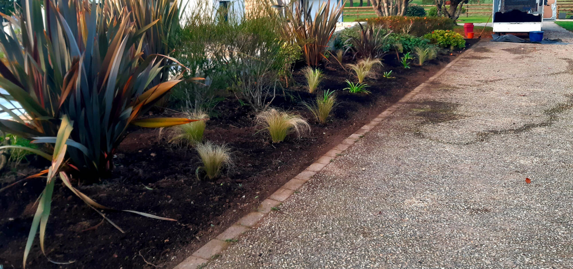 Rénovation d'un jardin à Larmor Baden